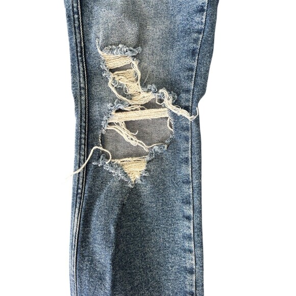 Good American GOOD CURVE STRAIGHT JEANS GCS127T Blue312 Size 4/27 - Picture 9 of 11